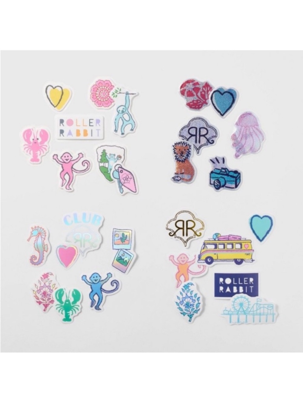 Roller Rabbit × Target 28-Count Sticker Set - Picture 2 of 3